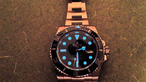 how to charge lume rolex.